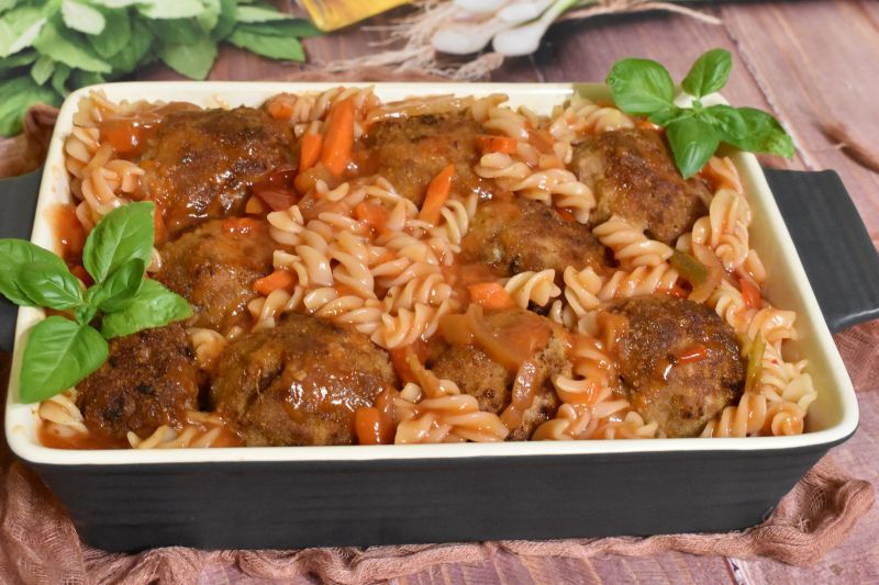 Mielone w sosie słodko kwaśnym Mielone w sosie słodko kwaśnym