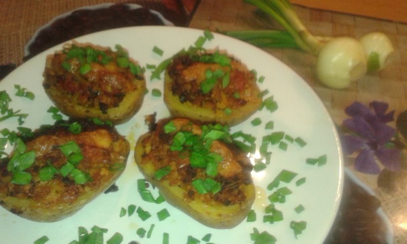 Mielone w ziemniakach