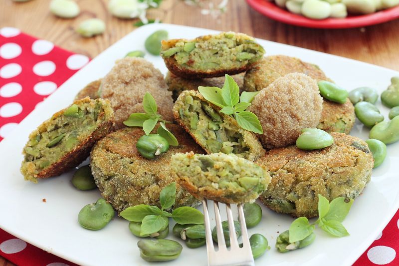 Mielone z bobu z amarantusem  Mielone z bobu z amarantusem