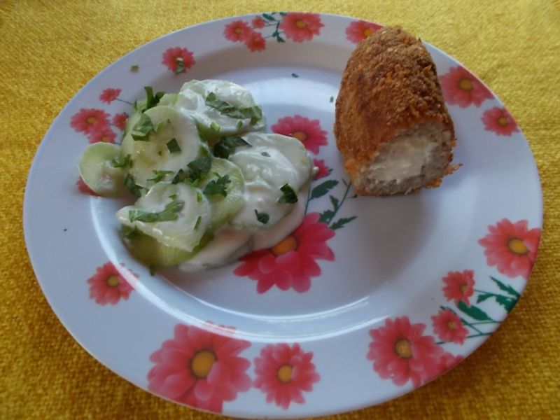 Mielone z fetą i lubczykiem Mielone z fetą i lubczykiem