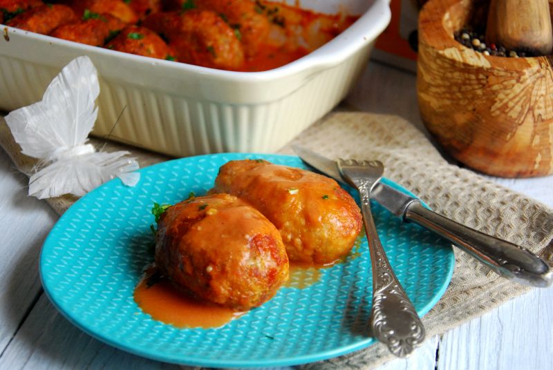 Mielone z kapustą i kaszą jaglaną Mielone z kapustą i kaszą jaglaną