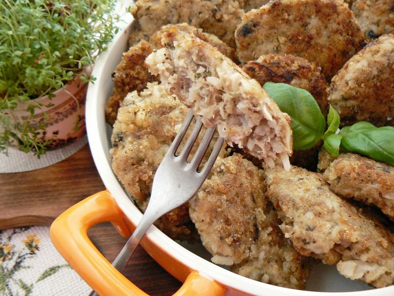 Mielone z kapustą i ryżem  Mielone z kapustą i ryżem