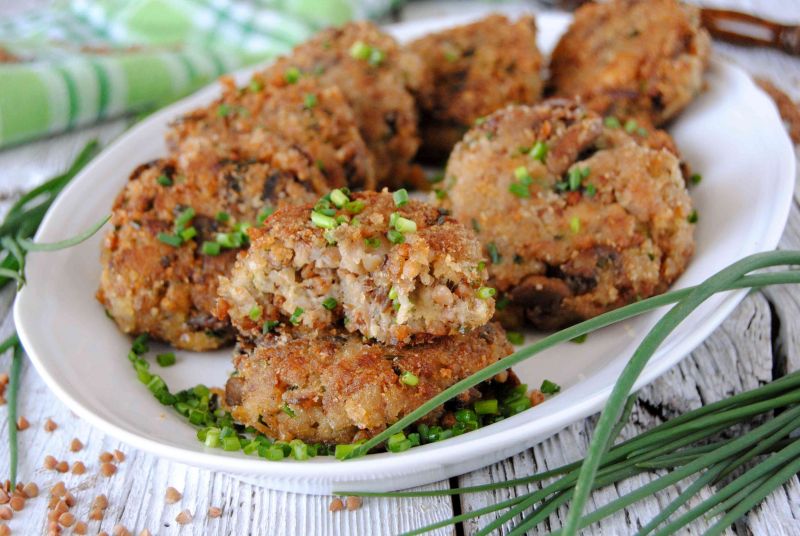 Mielone z kaszą gryczaną Mielone z kaszą gryczaną