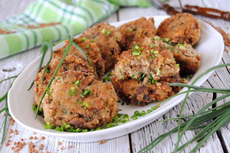 Mielone z kaszą gryczaną Mielone z kaszą gryczaną