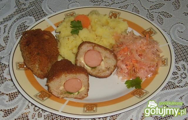 Mielone z parówką Mielone z parówką