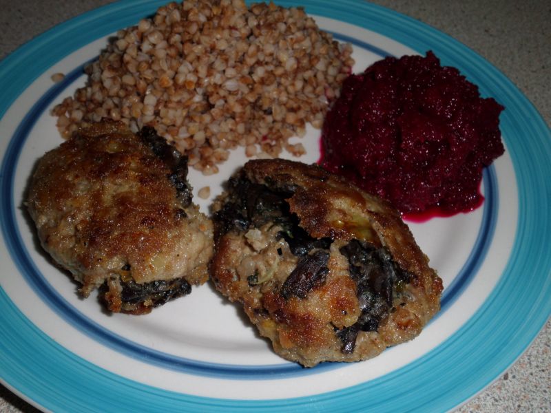 Mielone z pieczarkami  Mielone z pieczarkami