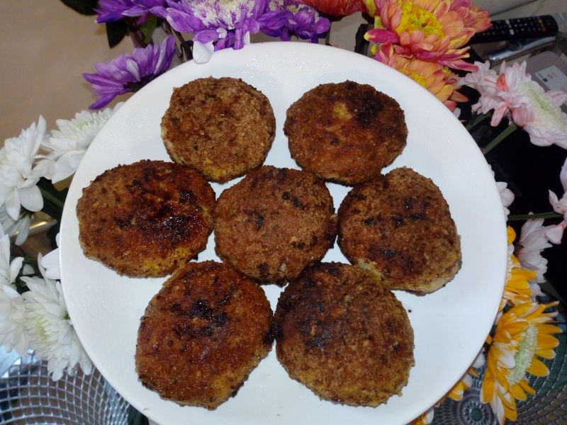 Mielone z pietruszką i musztardą