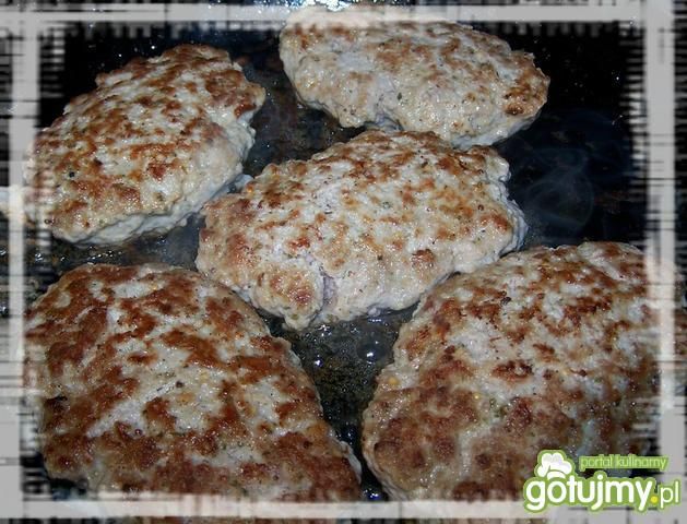 Mielone z szynki a la hamburger