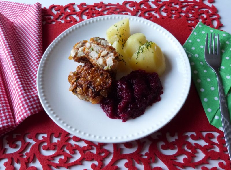 Mielone z warzywami i fasolą 