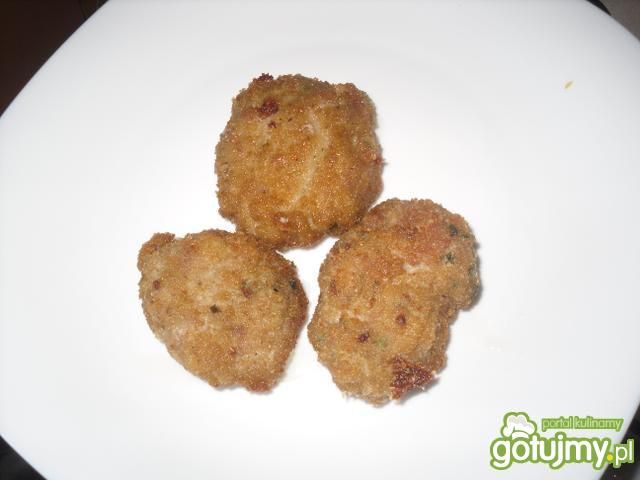 Mielone z zieleninką. Mielone z zieleninką.