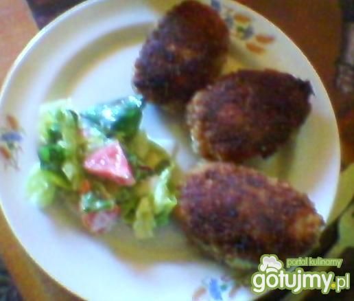 Mielone z ziemniakami i koprem