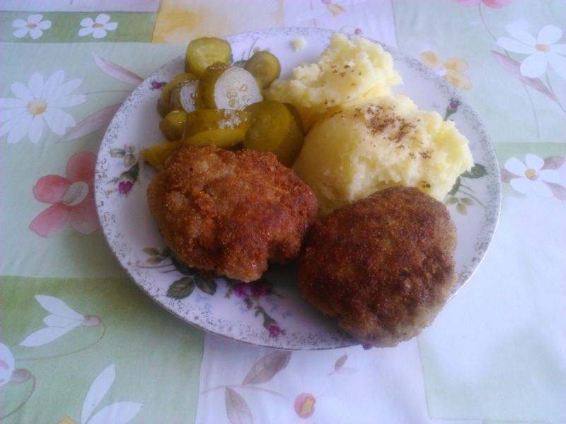 Mielone z żółtkami Mielone z żółtkami