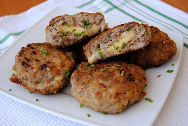 Mielone z żółtym serem