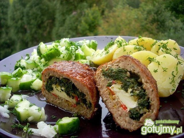 Mielone ze szpinakiem w/g Pyzy Mielone ze szpinakiem w/g Pyzy
