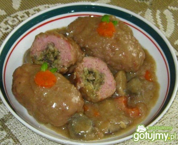   Mielone zrazy z farszem 