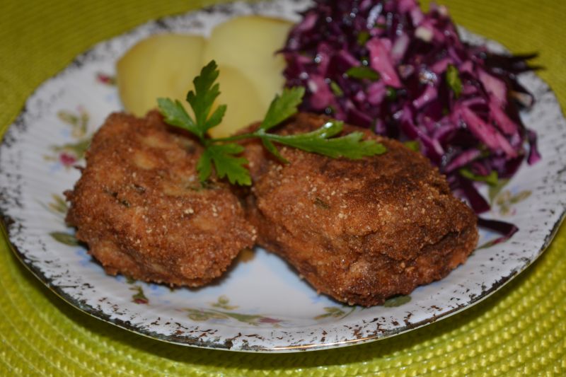 Mielony z natką i musztardą Mielony z natką i musztardą