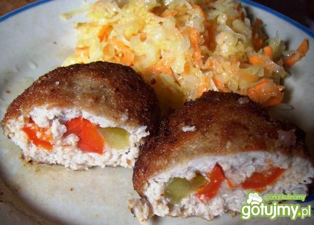 Mielony z papryką i ogórkiem Mielony z papryką i ogórkiem