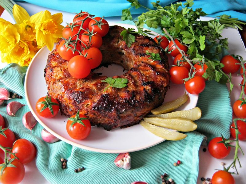 Mięsna babka z ziemniaczanym gnocchi Mięsna babka z ziemniaczanym gnocchi