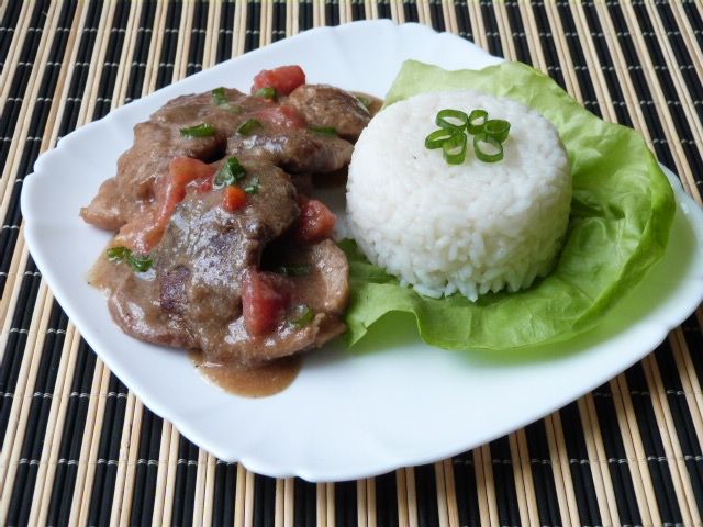 Mięso baranie z pomidorami Mięso baranie z pomidorami