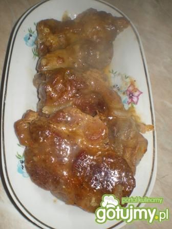 Mięso duszone z sosem wg Mychy