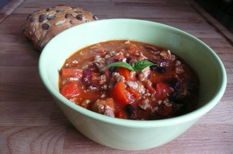 Mięso mielone w pomidorowm sosie