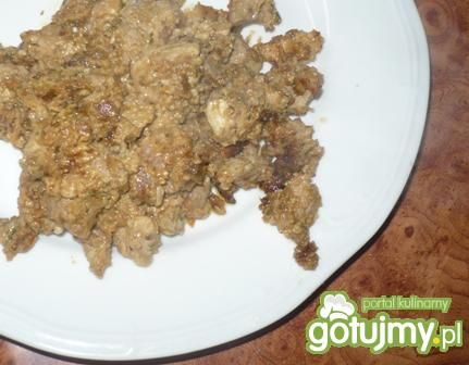 Mięso w marynacie musztardowej 