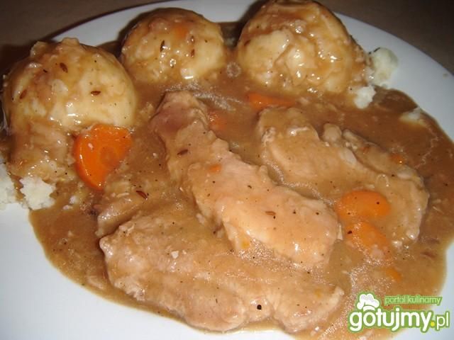 Mięso w sosie z kminkiem Mięso w sosie z kminkiem