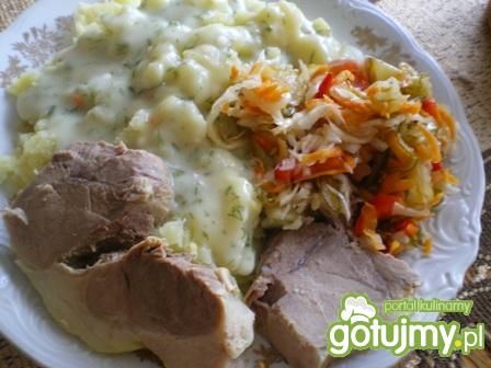 Mięso wieprzowe w sosie Mięso wieprzowe w sosie