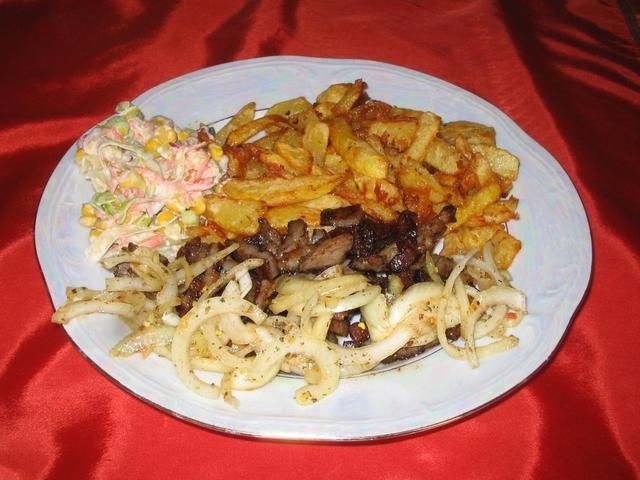 Mieso z grila a`la gyros