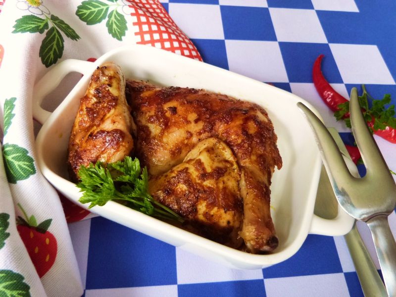 Mięso z kurczaka w aromatycznej marynacie