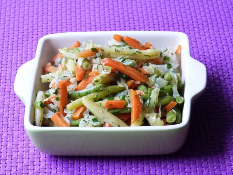 Mieszanka warzyw na ciepło do obiadu Mieszanka warzyw na ciepło do obiadu