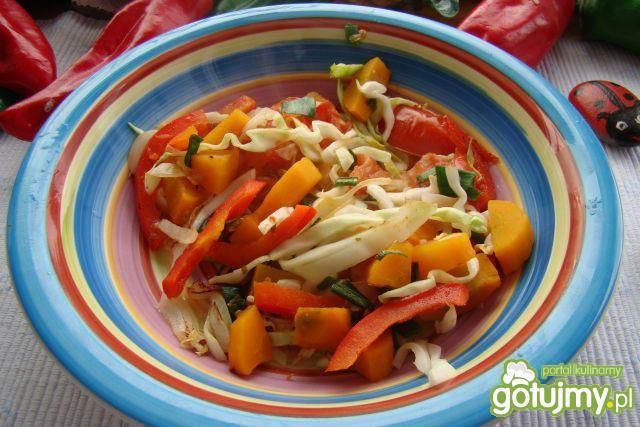 Mieszanka warzyw z patelni 
