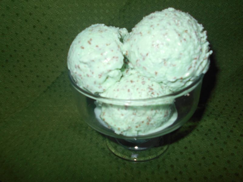 Miętowe lody z czekoladą Miętowe lody z czekoladą