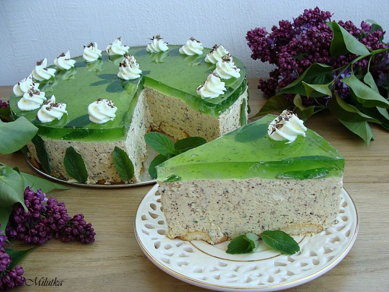 Miętowy sernik-powiew lata