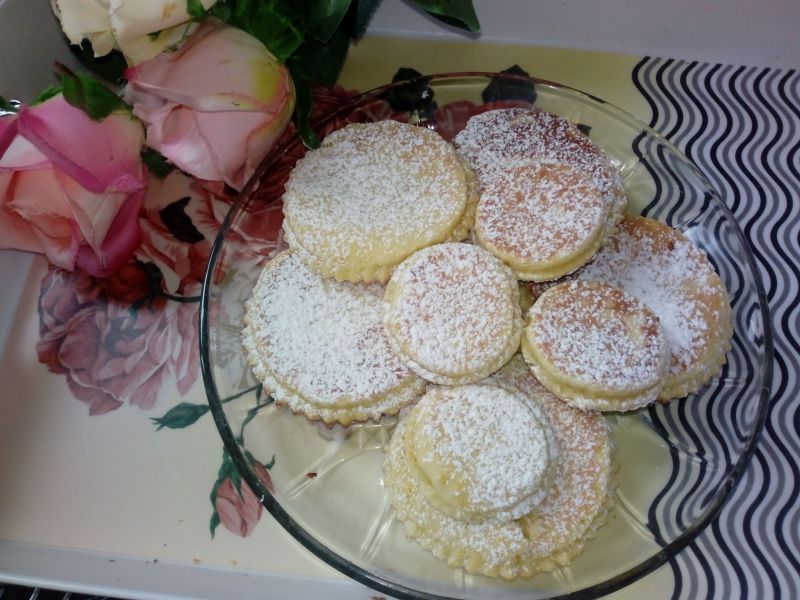 Migdałowe ciastka z patelni