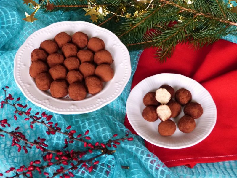 Migdałowe pralinki Migdałowe pralinki