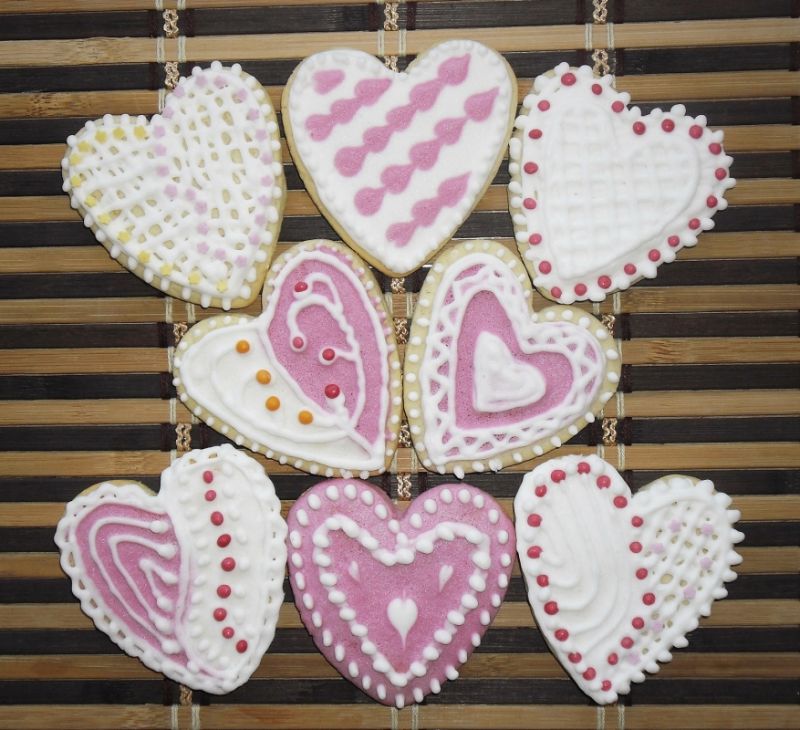 Migdałowe serca  Migdałowe serca