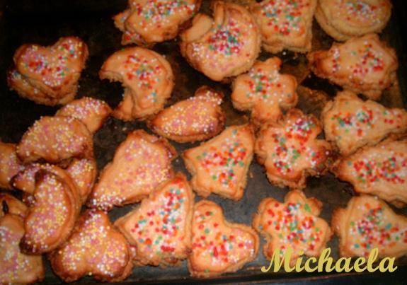 Migdałowe z polewą marcepanową Migdałowe z polewą marcepanową