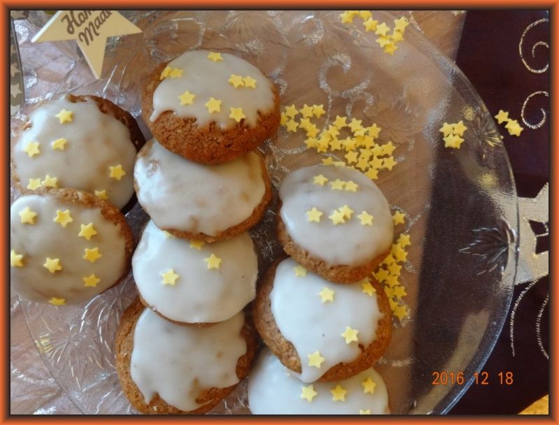 Migdałowo-pomarańczowe pierniczki