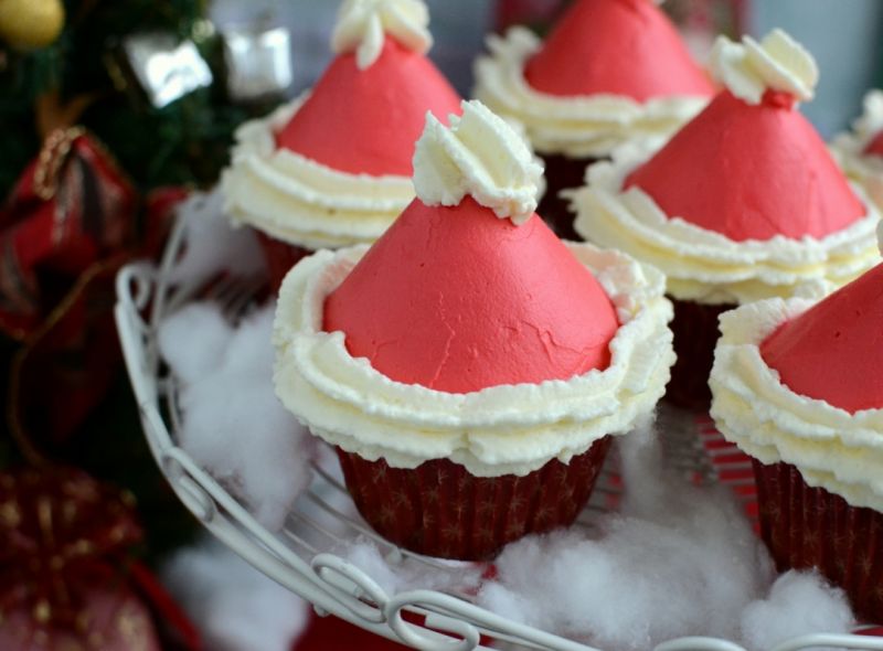 Mikołajowe czapeczki