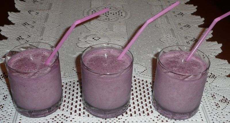 Milkshake wiśniowy  Milkshake wiśniowy