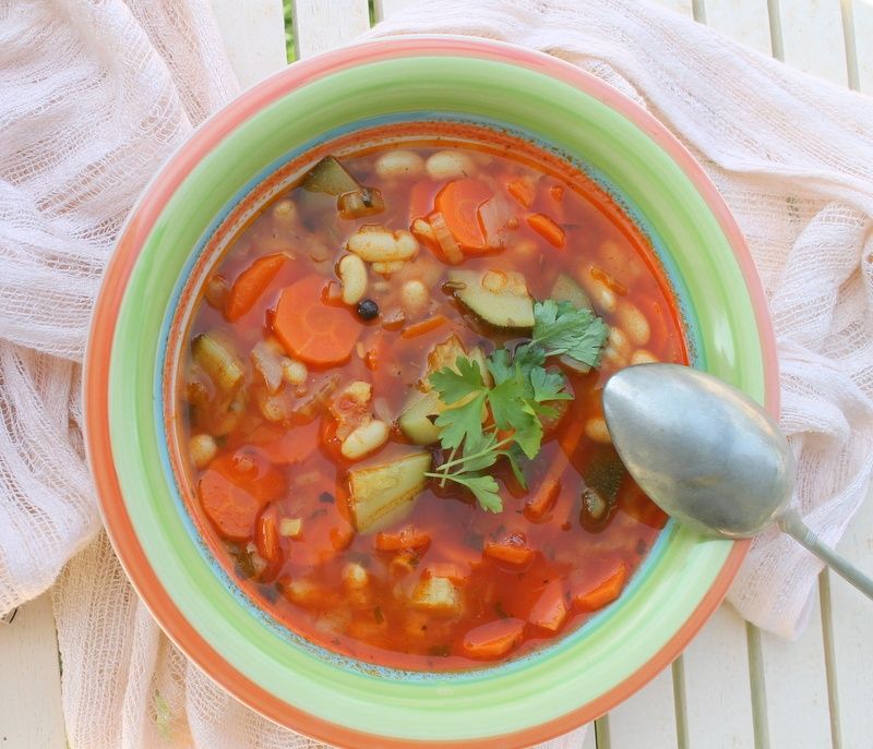 Minestrone - zupa warzywna z włoską nutą  