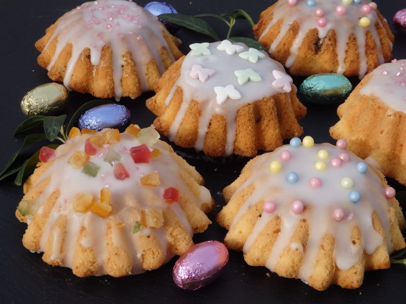 Mini babeczki z bakaliami