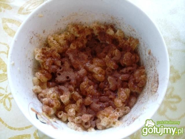 Mini kolanka z bananami i czekoladą