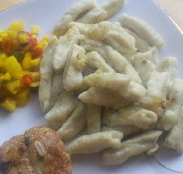 Mini kopytka z koperkiem