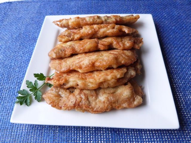 Mini kotleciki w cieście z żółtym serem