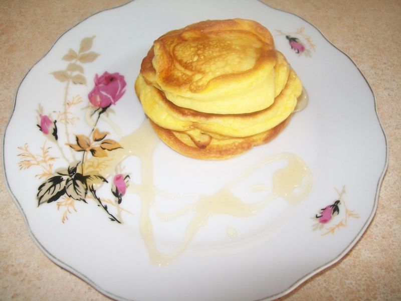 Mini omlety z miodem