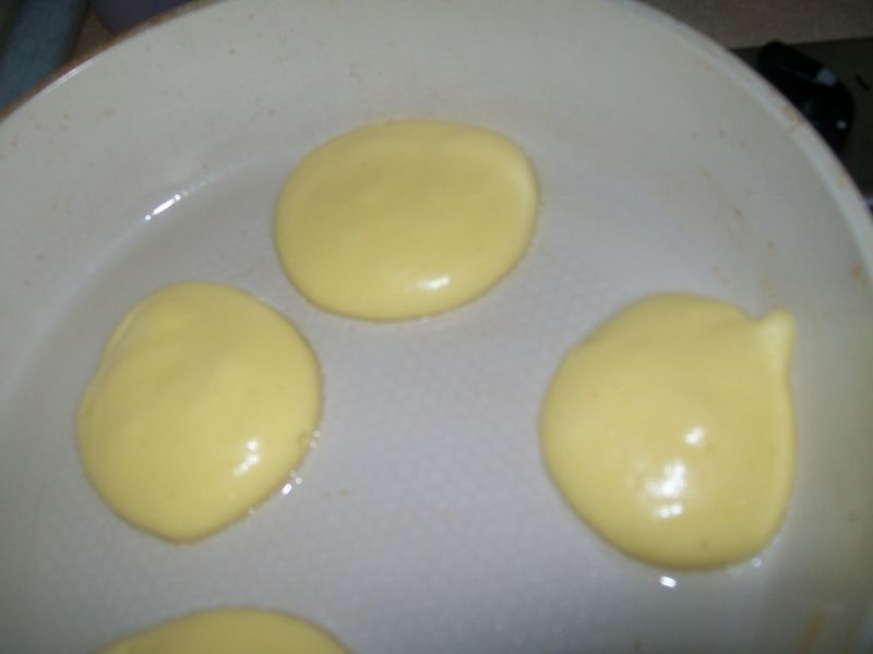 Mini omlety z miodem
