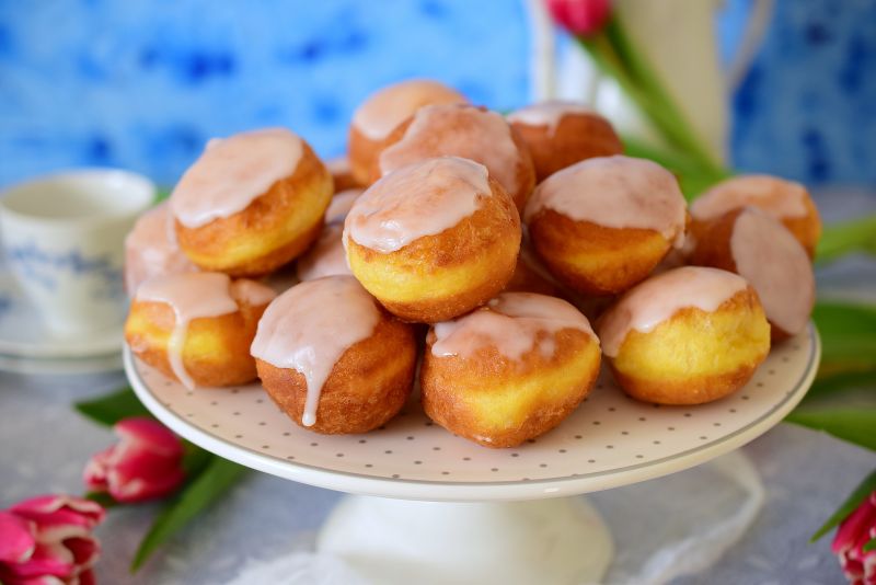 Mini pączki karnawałowe