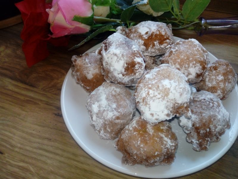 Mini pączki orzechowe Mini pączki orzechowe